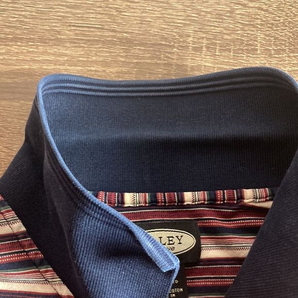 Mens Large Vintage Haley Reserve Golf Polo w/ Sky Creek Ranch Logo - Picture 10 of 10